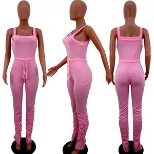 One piece double stack jumpsuit